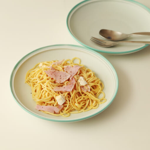 Frost　Pair PastaPlate<br>ペアパスタプレート<br>(Green×Pink) - 画像 (5)