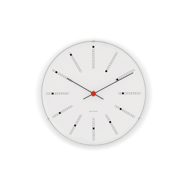 ARNE JACOBSEN（アルネ ヤコブセン）Wall Clock Bankers Whiteウォール