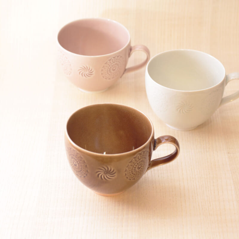 Stamp（スタンプ）マグカップの形の個体差