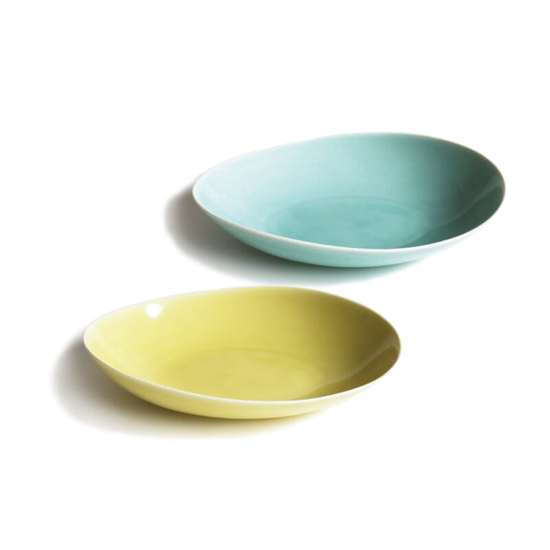 Våg pasta plateペアパスタプレート(Green×Yellow) – POTPURRI ONLINSHOP