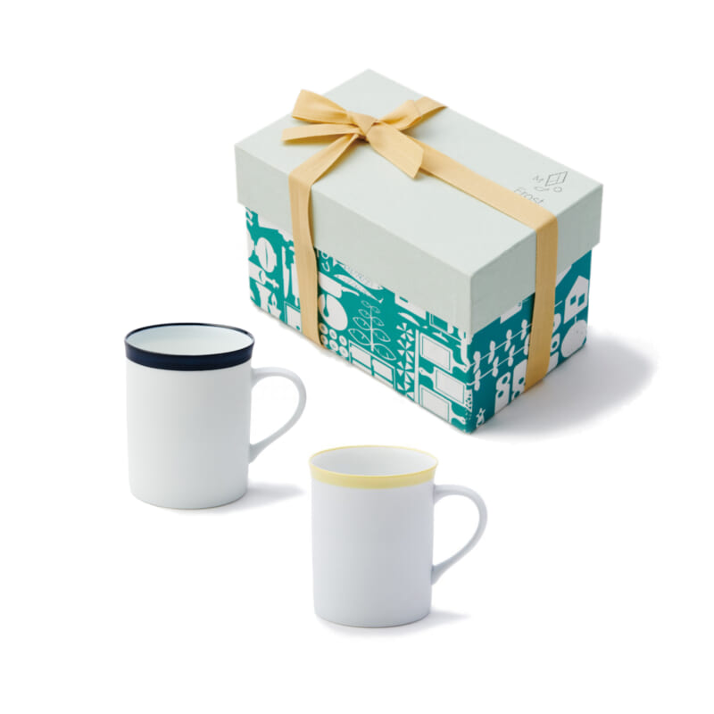 Frost Pair Mugペアマグカップ(WHITE×GRAY) – POTPURRI ONLINSHOP
