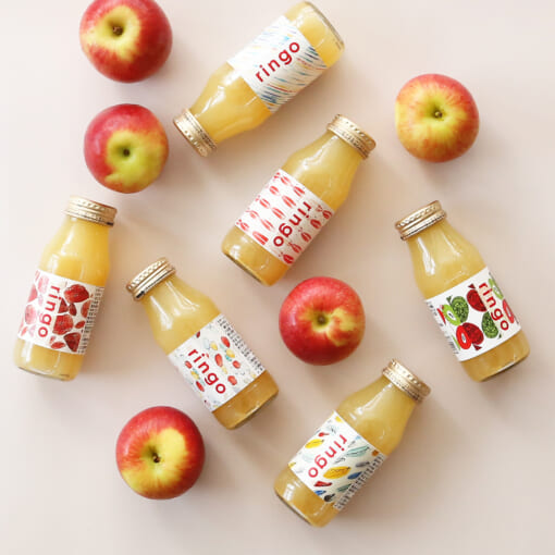 Fruit juice ringo<br>フルーツジュース りんご - 画像 (8)