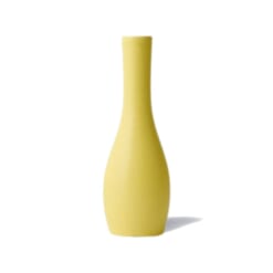 Flower vase <br>Long yellow