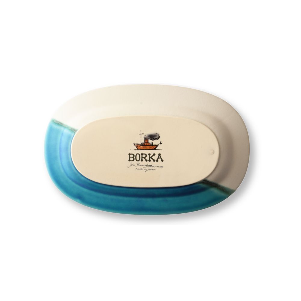 JB Oval Plate L BORKA<br>オーバルプレートL ボルカ - 画像 (2)