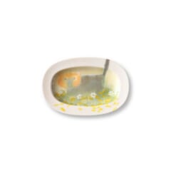 JB Oval Plate S Gumpy's Cat<br>オーバルプレートS ネコ