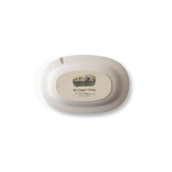 JB Oval Plate S Gumpy's Cat<br>オーバルプレートS ネコ - 画像 (2)