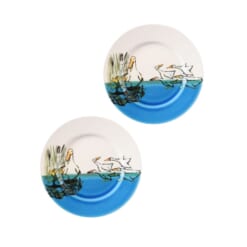 JB Pair Round Plate L BORKA<br>ペアラウンドプレートL ボルカ