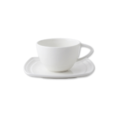POTPURRI スペラ コーヒーカップ&ソーサー 白(WHITE)